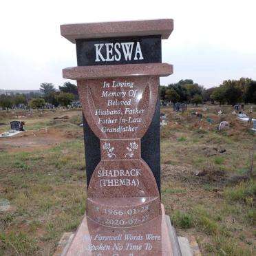 KESWA Shadrack 1966-2020
