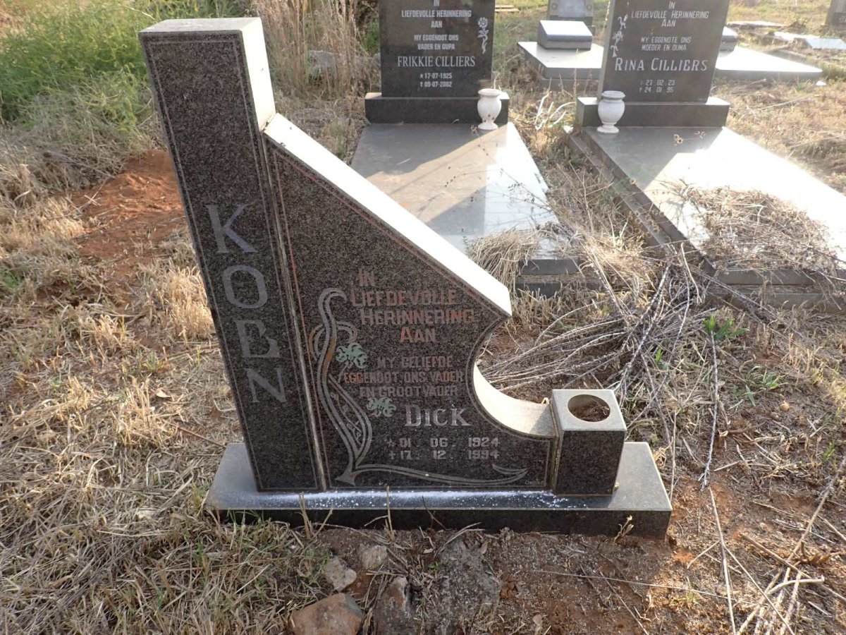 KOEN Dick 1924-1994