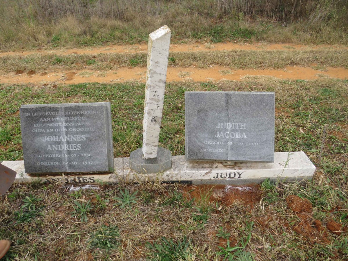 KOK Johannes Andries 1938-1997 & Judith Jacoba 1941- 