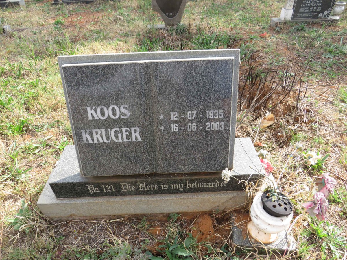 KRUGER Koos 1935-2003