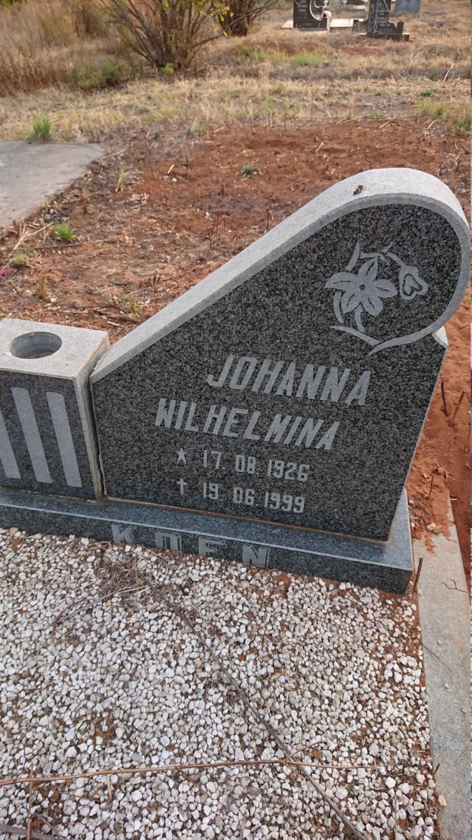 KOEN Matthys Johannes 1923-1993 & Johanna Wilhelmina 1926-1999 _2