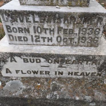 KRAMER Clive Lewis 1936-1936 