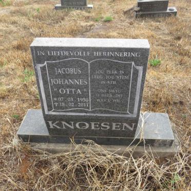 KNOESEN Jacobus Johannes 1950-2011
