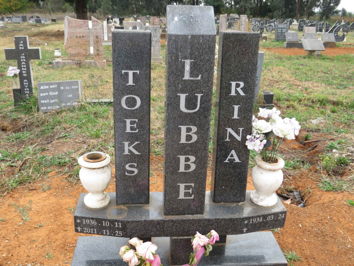 LUBBE Toeks 1936-2011 & Rina 1934-