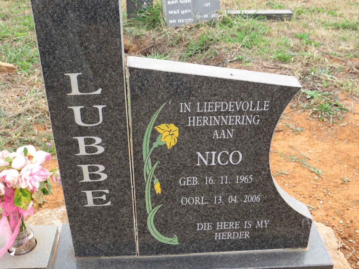 LUBBE Nico 1965-2006