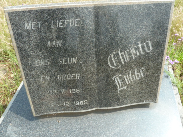 LUBBE Christo 1961-1982