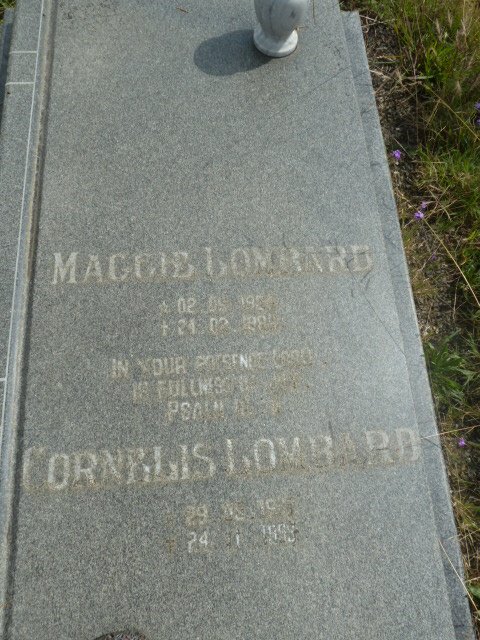 LOMBARD Cornelis &amp; Maggie