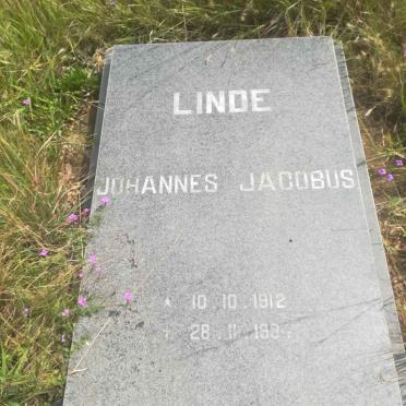 LINDE Johannes Jacobus 1912-1994