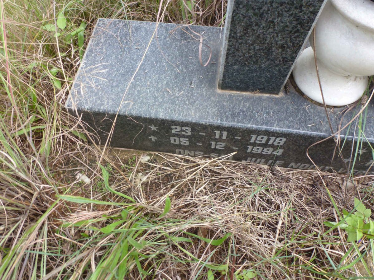 LABUSCHAGNE David 1918-1994 &amp; Cecilia 1918-2000