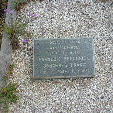 LUBBE Gideon Rudolph 1905-1970 &amp; Hester Johanna Susanna 1910-1997 :: LUBBE Francois Frederik Johannes 1930-1986