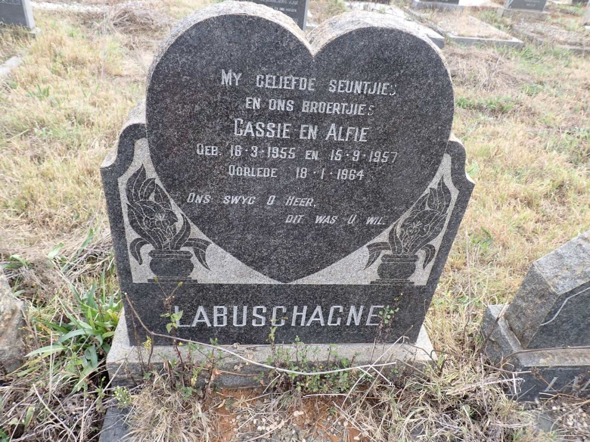 LABUSCHAGNE Cassie 1955-1964 :: LABUSCHAGNE Alfie 1957-1964