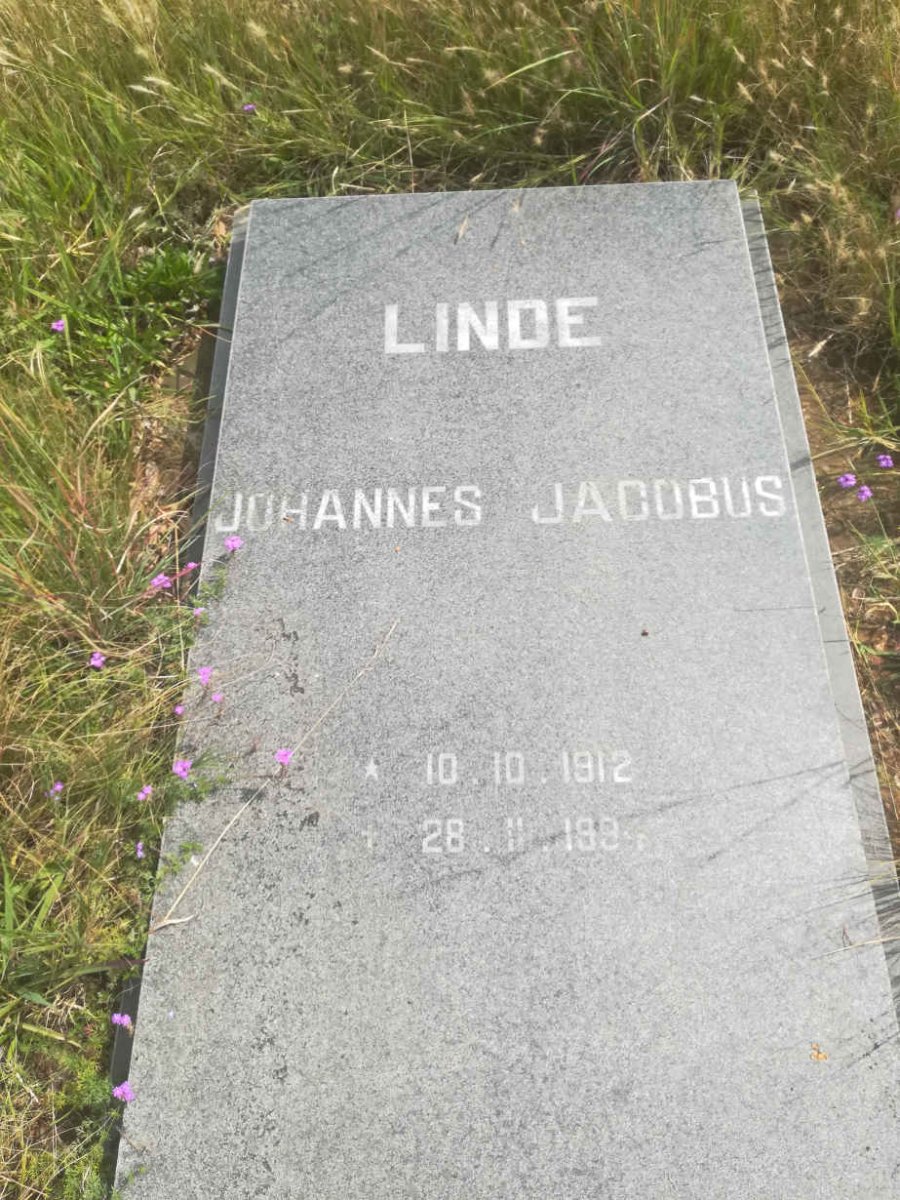 LINDE Johannes Jacobus 1912-1994