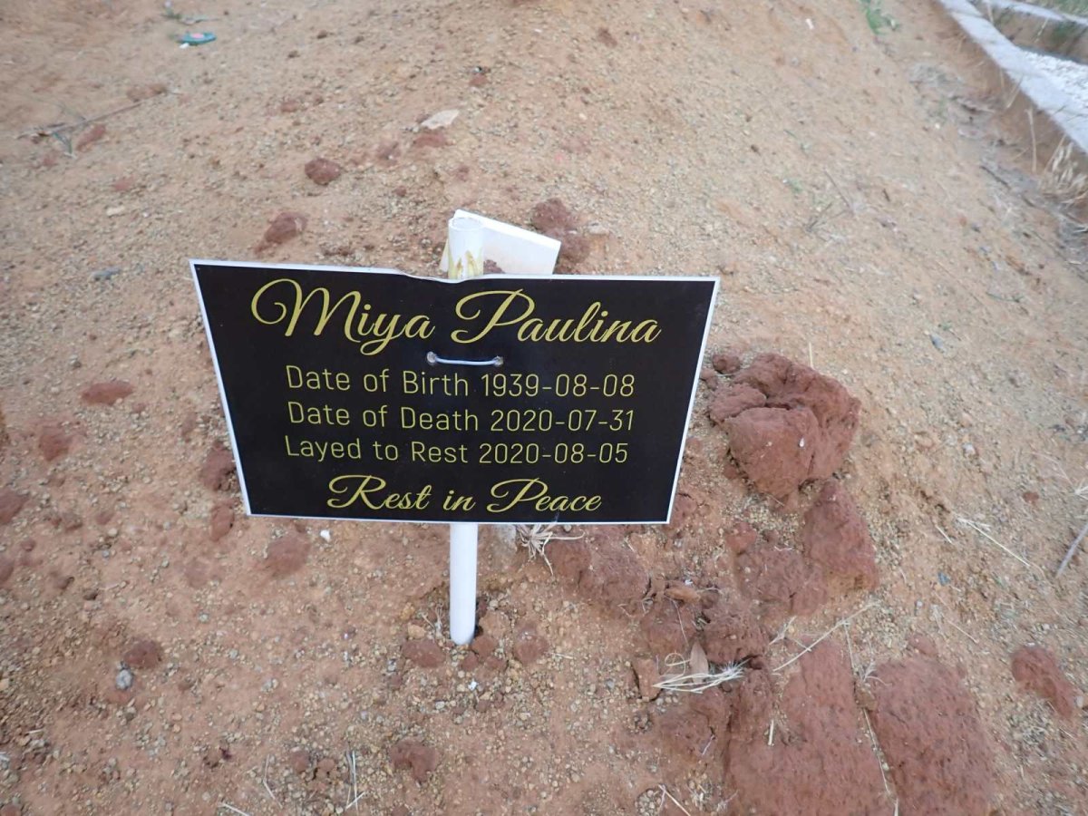 MIYA Paulina 1939-2020