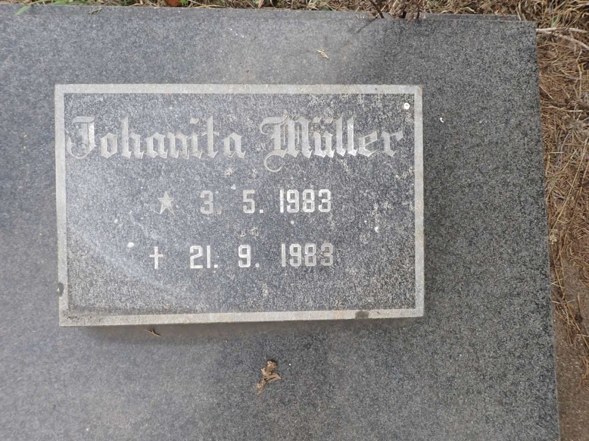 MULLER Johanita 1983-1983