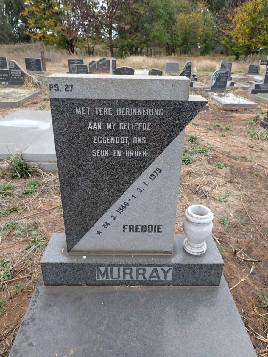 MURRAY Freddie 1946-1979