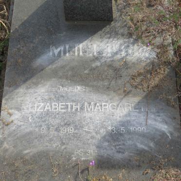 MULLER Elizabeth Margaretha 1919-1999