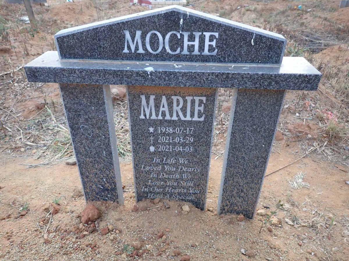 MOCHE Marie 1938-2021