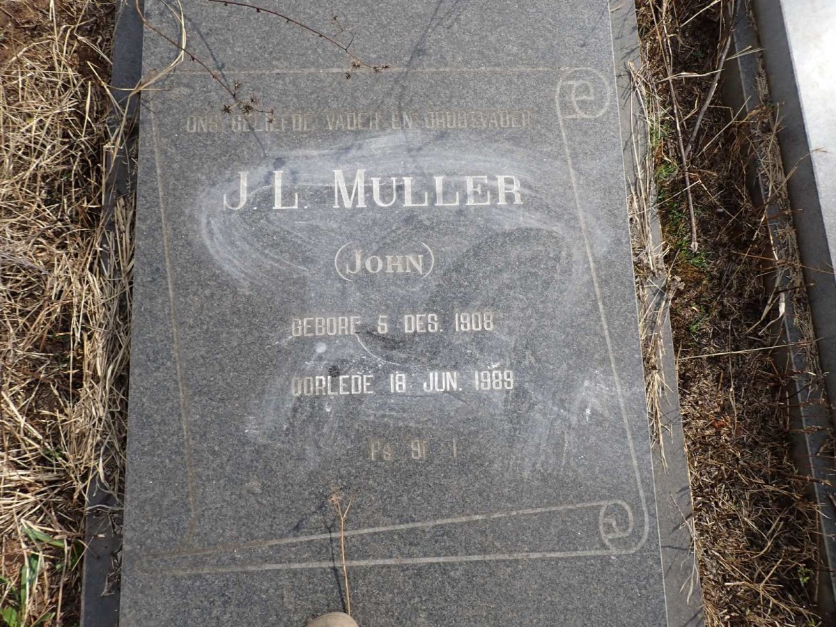 MULLER J.L. 1908-1999