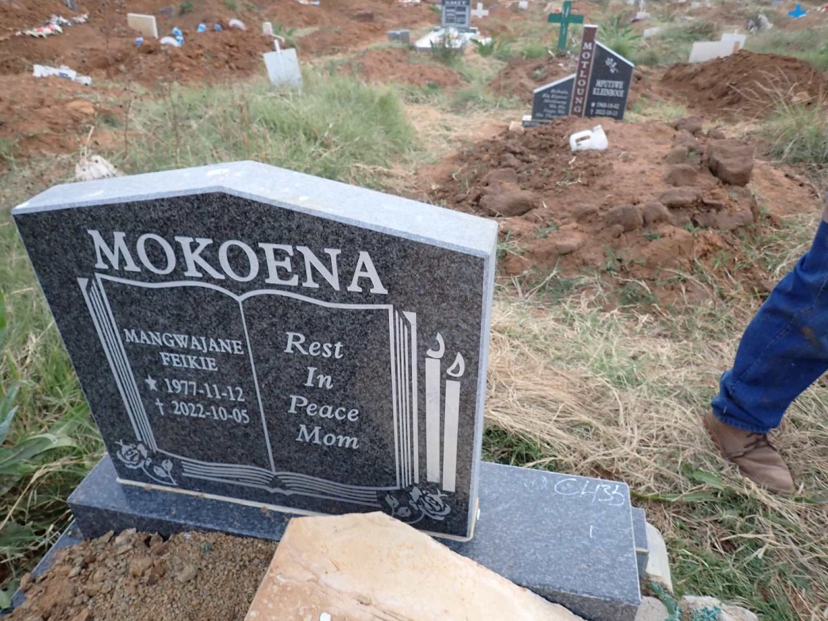 MOKOENA Mangwajane Feikie 1977-2022
