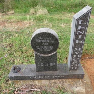 MYBURGH Lenie 1919-1997