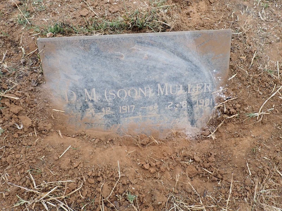 MULLER D.M. 1917-1981