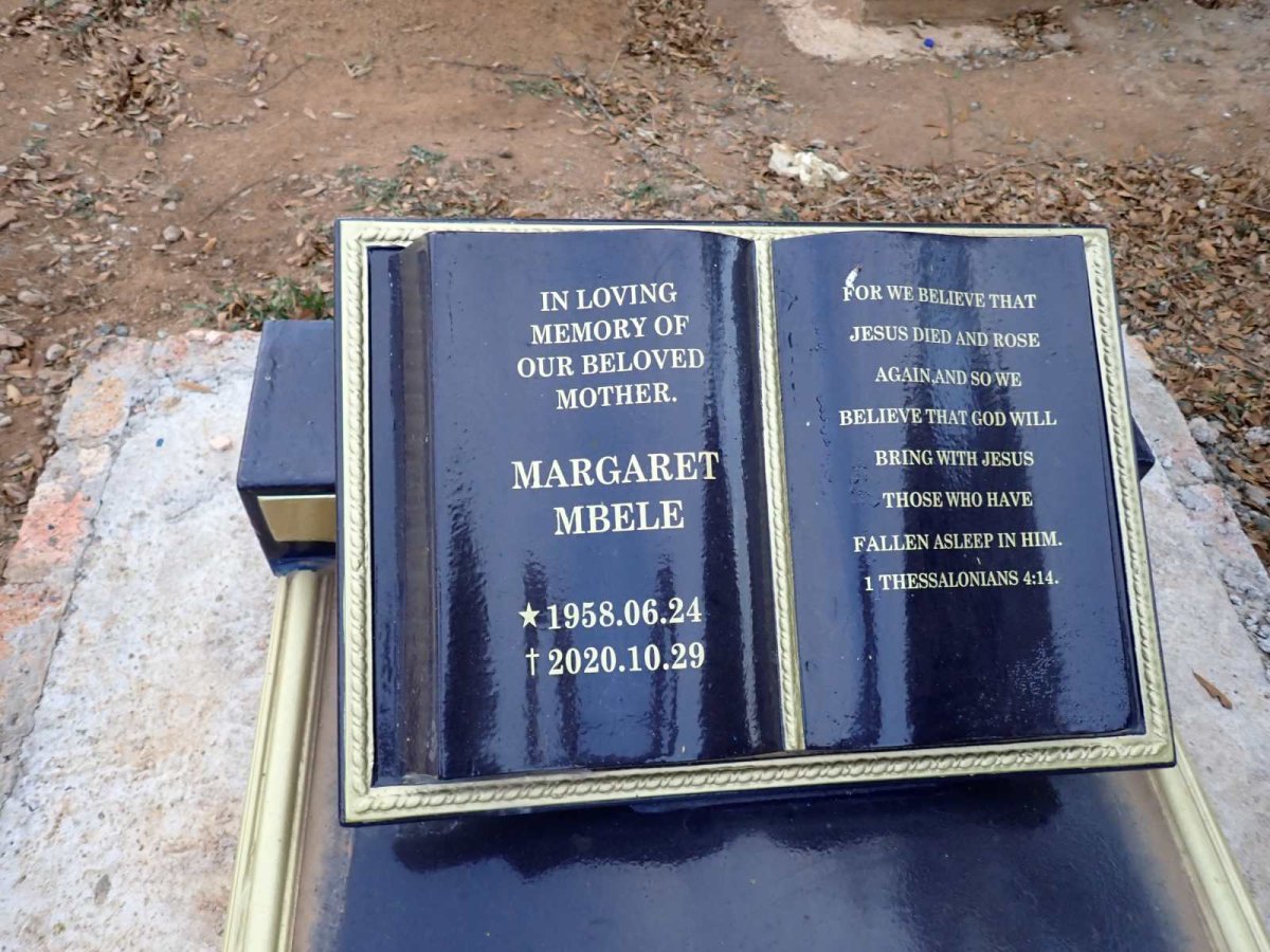 MBELE Margaret 1958-2020