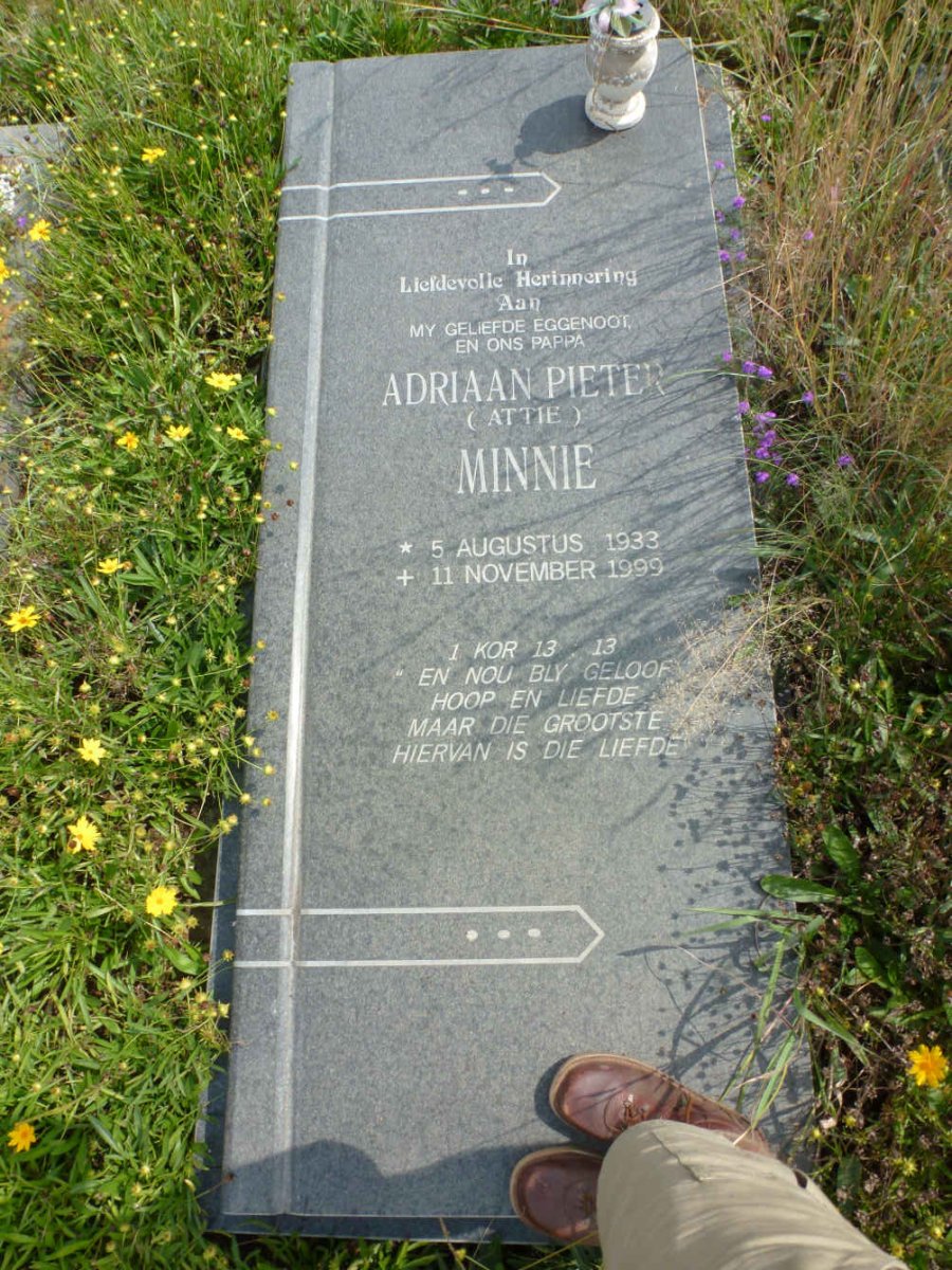 MINNIE Adriaan Pieter 1933-1999