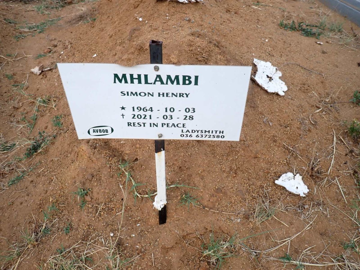 MHLAMBI Simon Henry 1964-2021