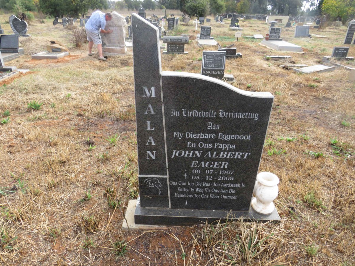 MALAN John Albert Eager 1967-2009