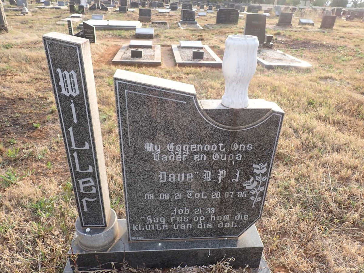MILLER D.P.J. 1921-1995