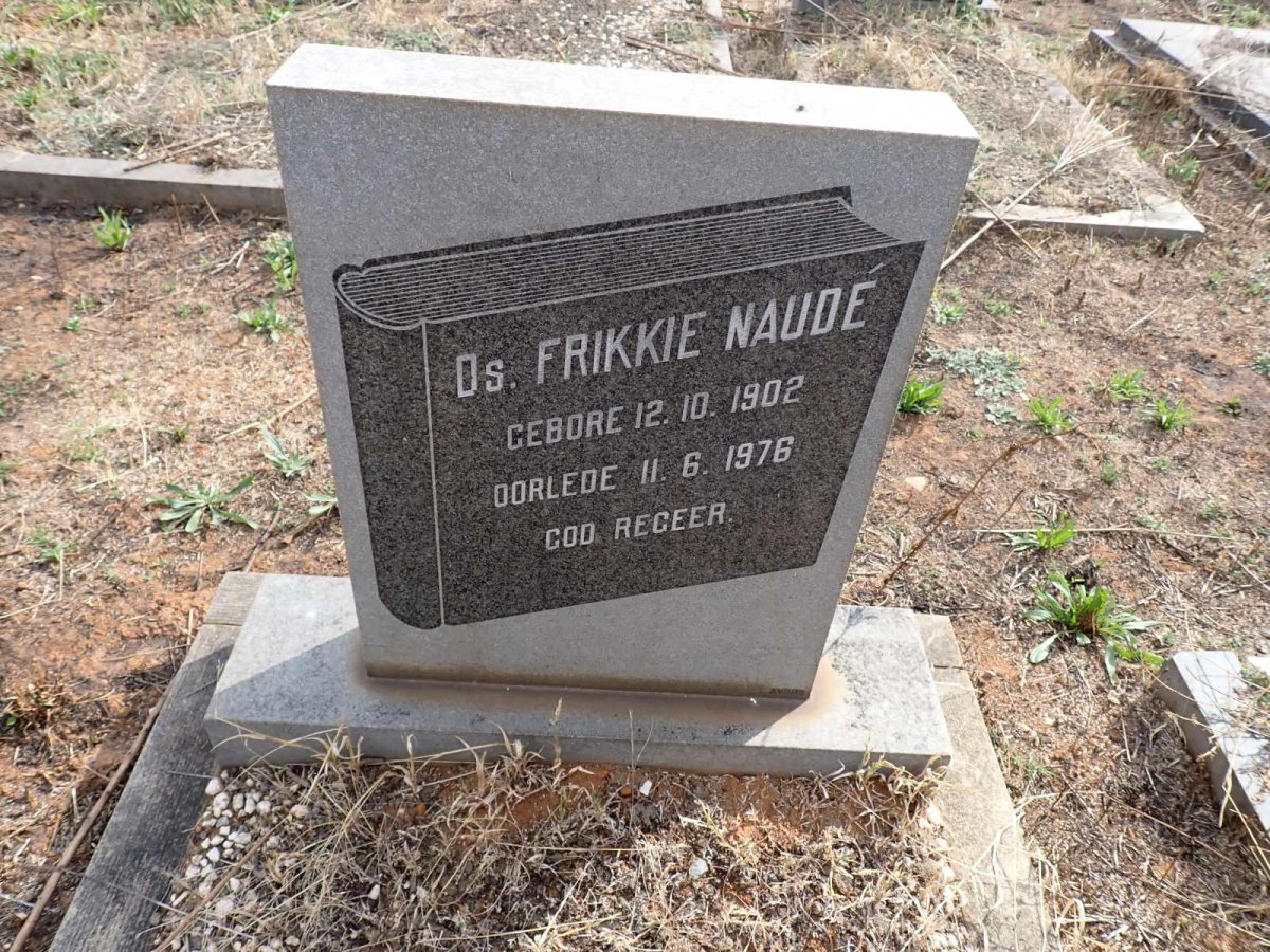 NAUDE Frikkie 1902-1976