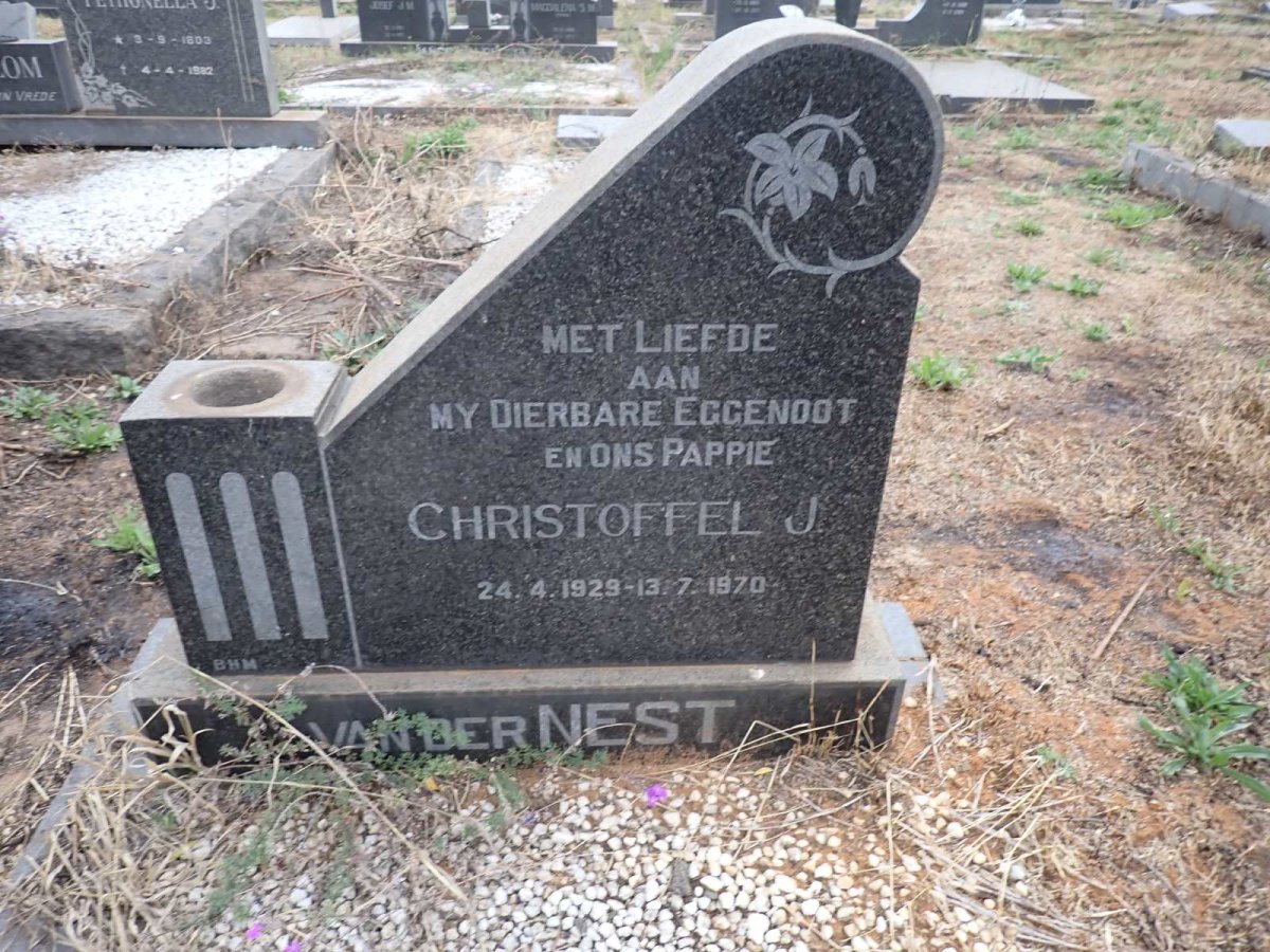 NEST Christoffel J., van der 1929-1970