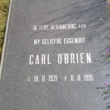 O'BRIEN Carl 1921-1991