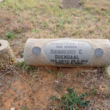 ODENDAAL Samuel W. 1908-1970 & Huibrecht C. BRITS 1910-1969 _2