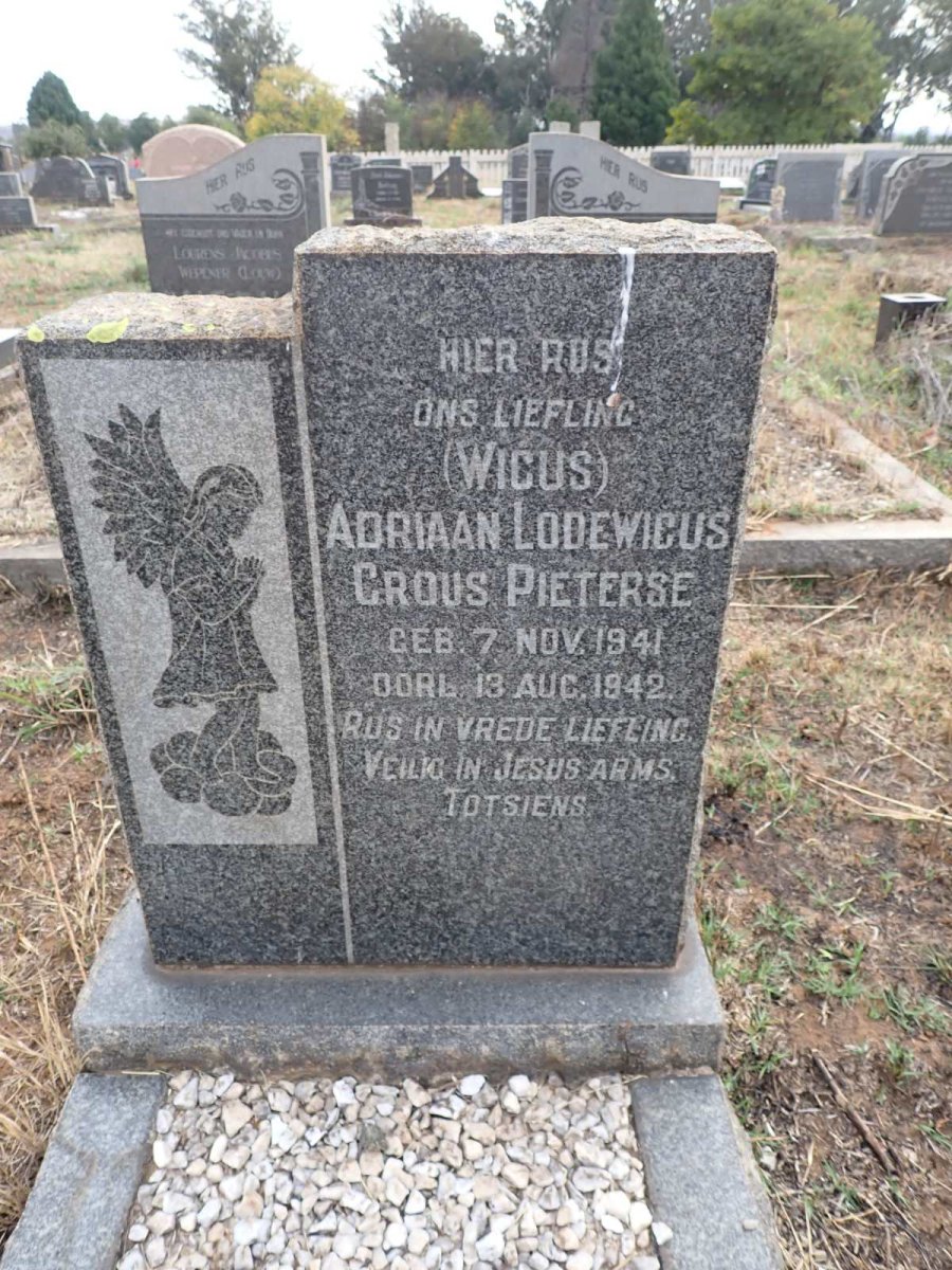 PIETERSE Adriaan Lodewicus Crous 1941-1942
