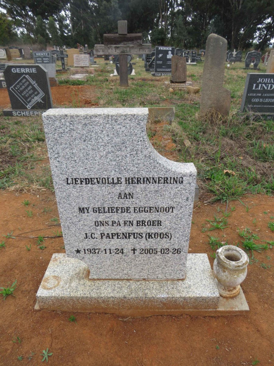 PAPENFUS J.C. 1937-2005