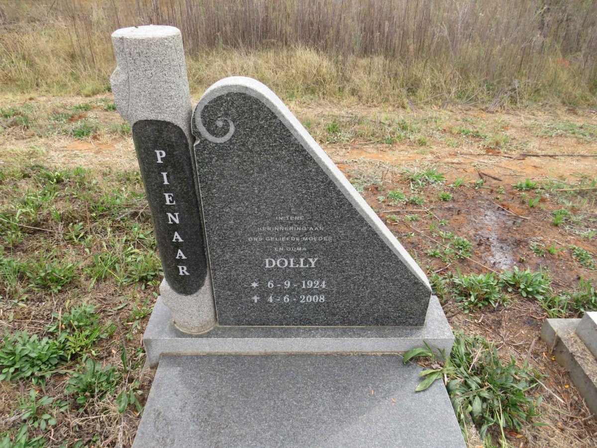 PIENAAR Dolly 1924-2008