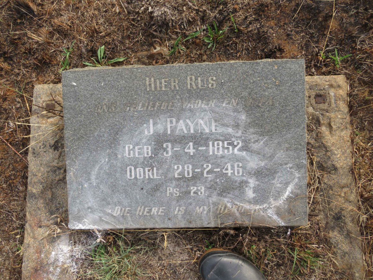 PAYNE J. 1852-1946