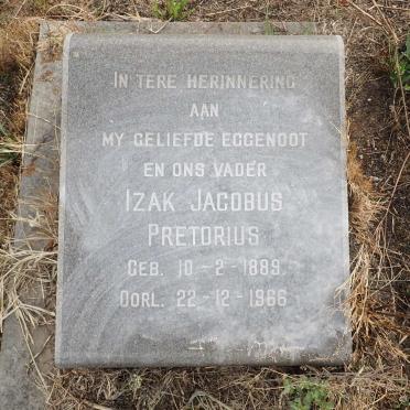PRETORIUS Izak Jacobus 1889-1966