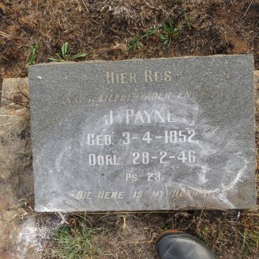 PAYNE J. 1852-1946