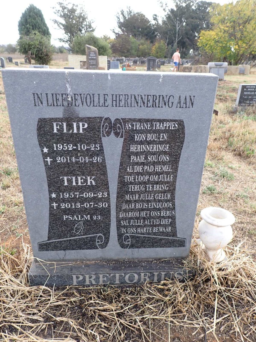PRETORIUS Flip 1952-2014 & Tiek 1957-2013