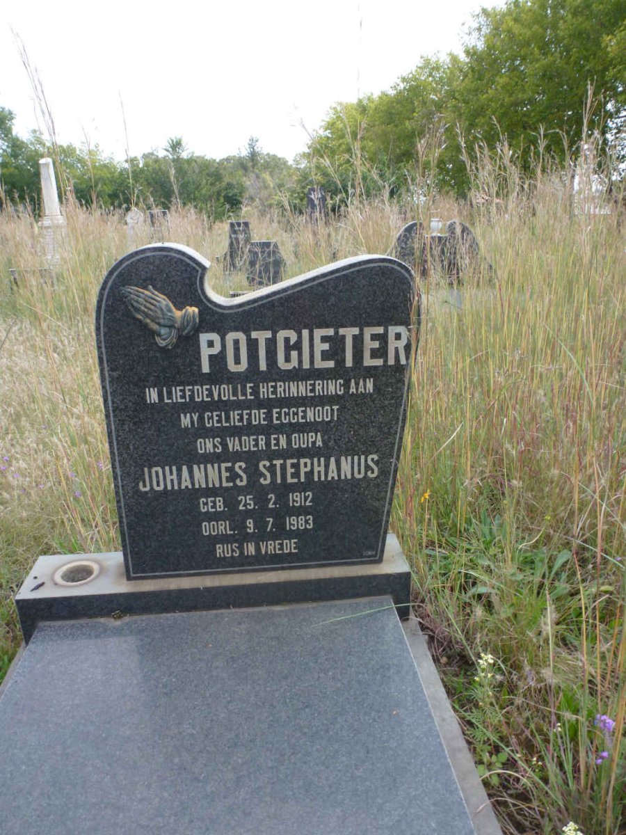 POTGIETER Johannes Stephanus 1912-1983