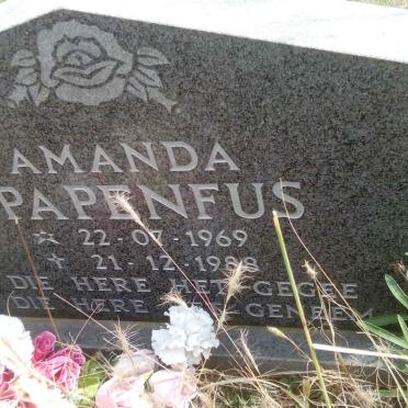 PAPENFUS Amanda 1969-1988