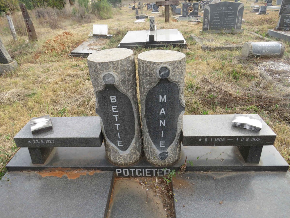 POTGIETER Manie 1909-1975 & Bettie 1927- 
