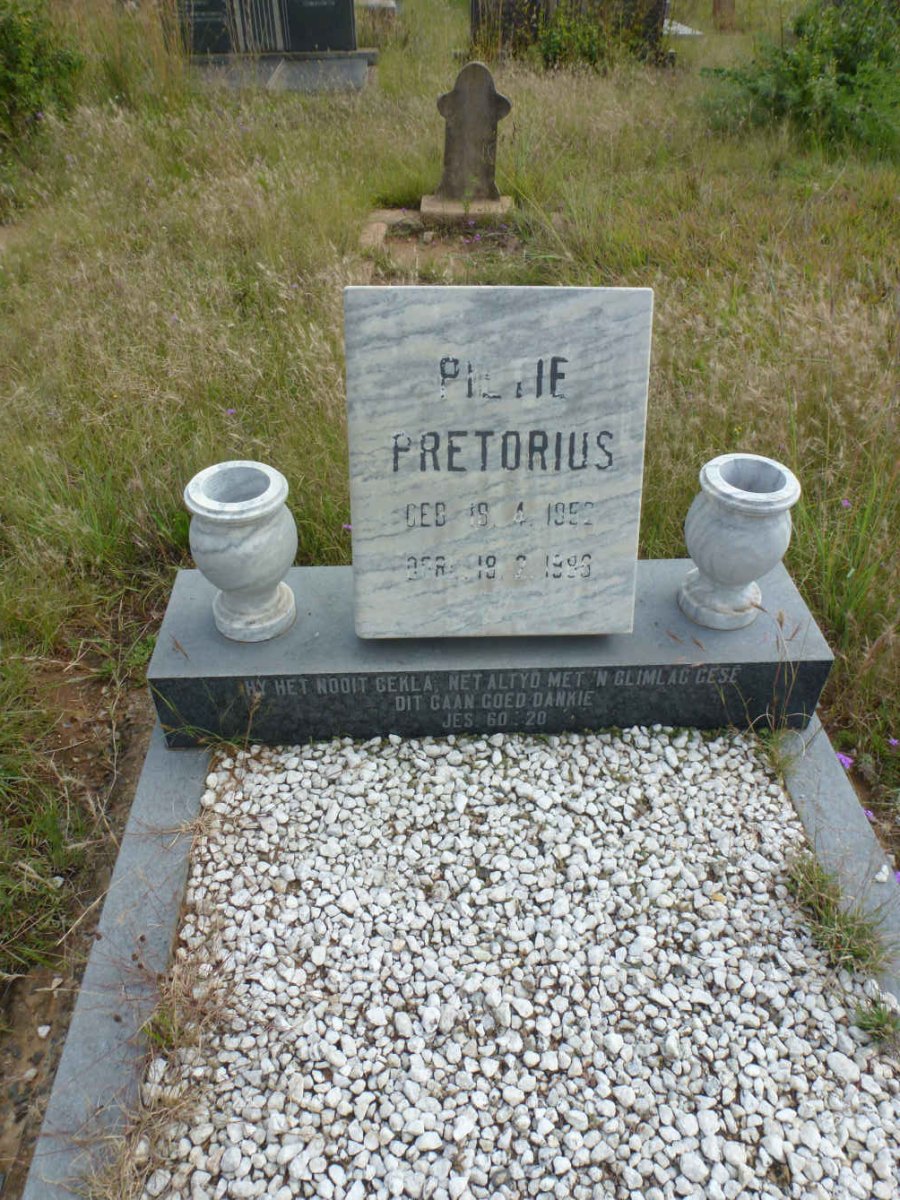 PRETORIUS Pietie 1952-1986