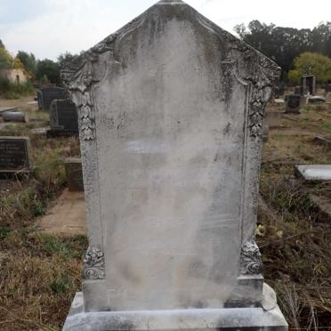 PRETORIUS Johannes H.S. 1855-1927 & Elsje P. FOURIE 1868-1966 _1