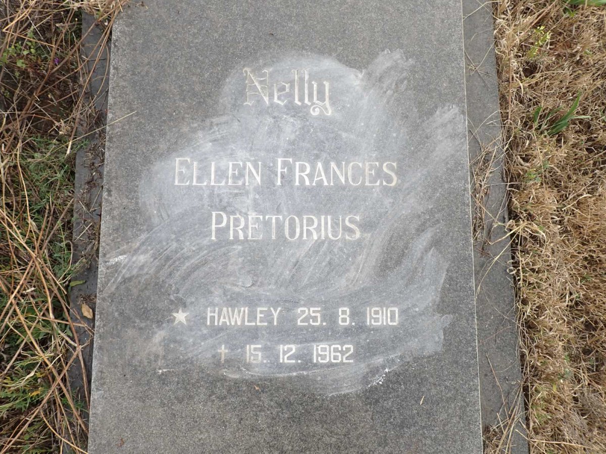 PRETORIUS Ellen Frances nee HAWLEY 1910-1962