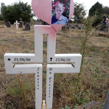 PLESSIS Jenette, du 1966-2020