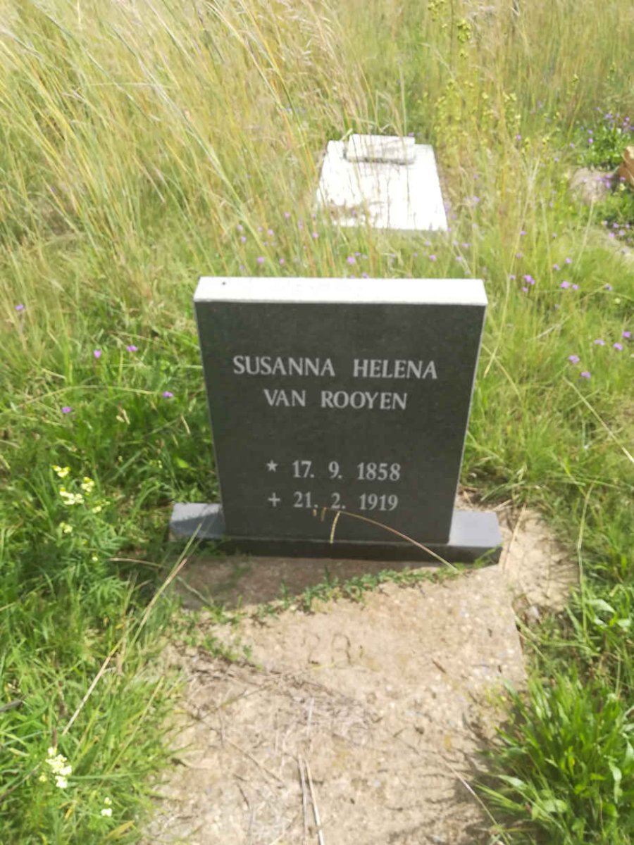 ROOYEN Susanna Helena, van 1858-1919