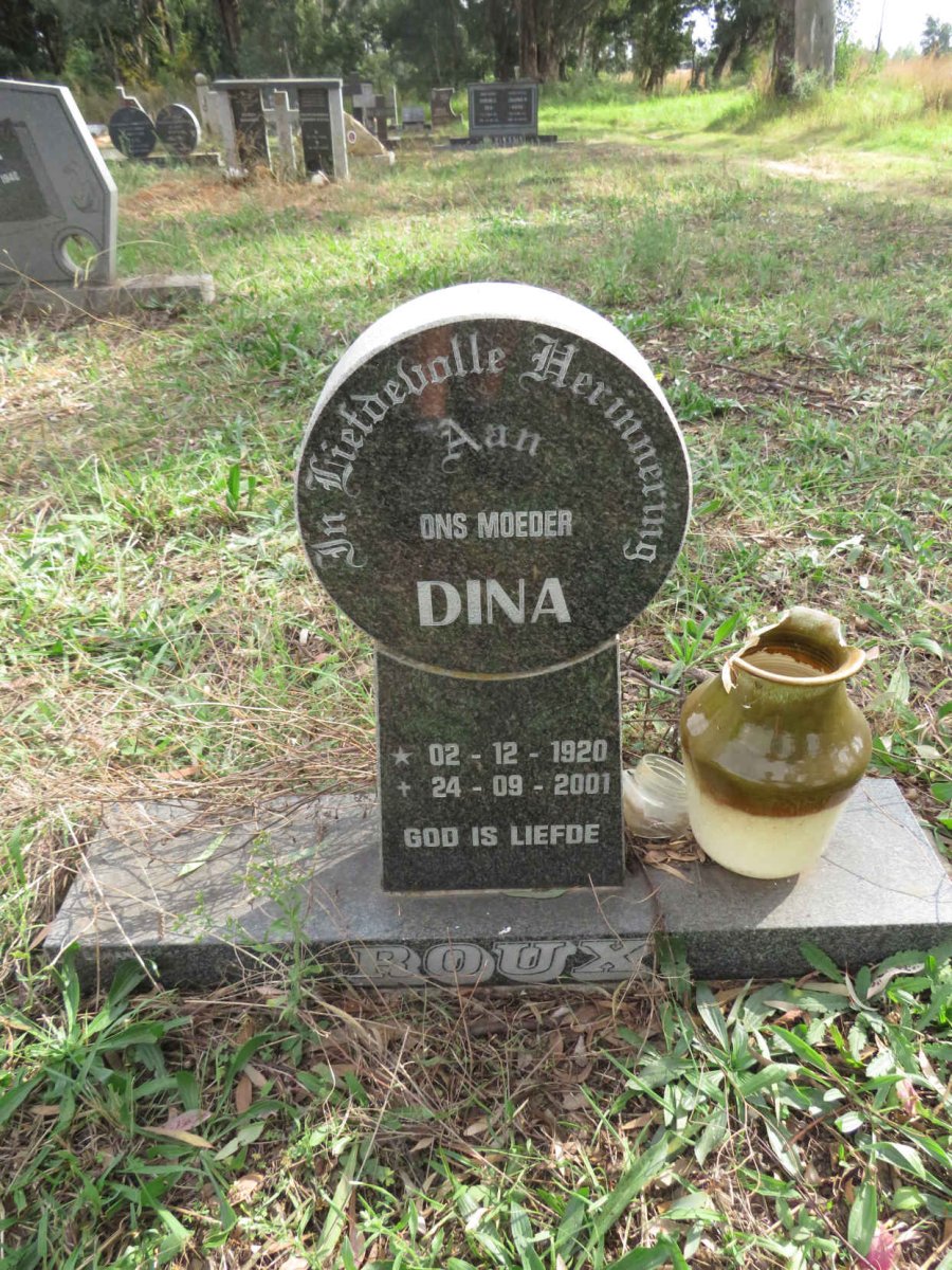 ROUX Dina 1920-2001